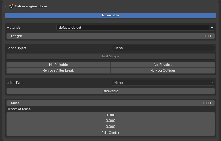 X-Ray Engine: Bone centered